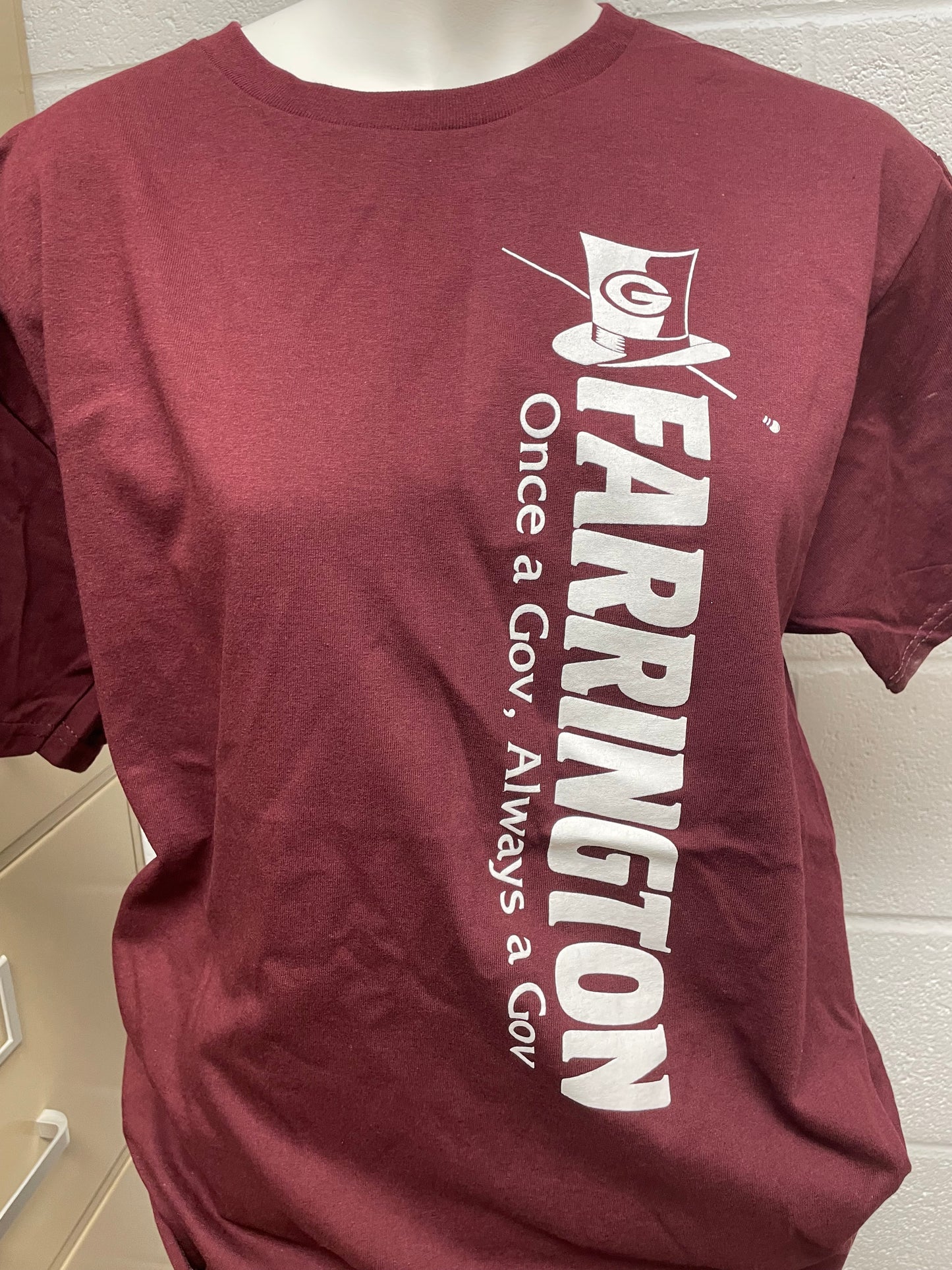 Vertical Maroon Shirt