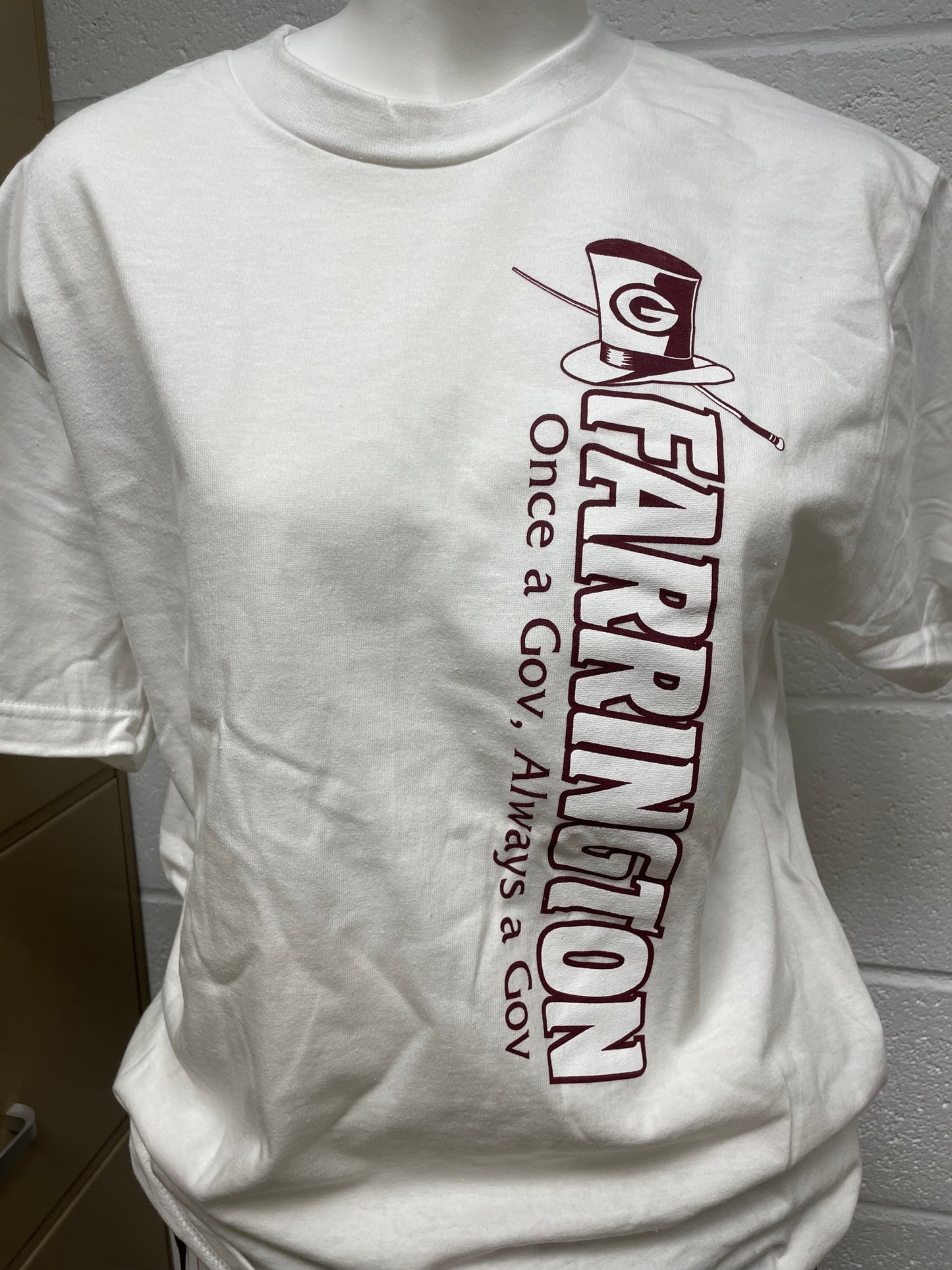 Vertical Farrington White Shirt