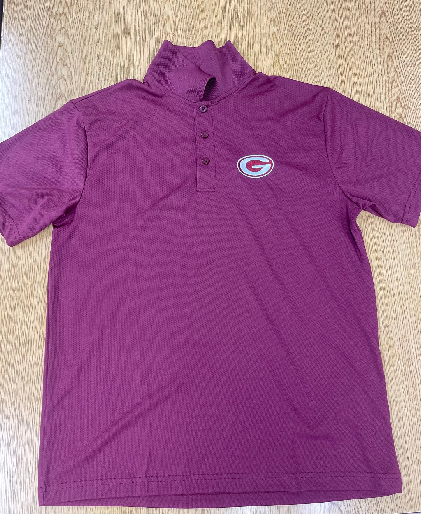 Governors Maroon Dri Fit Polo
